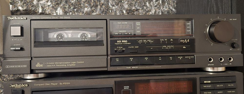 Technics Rs-B605, SL-P212A, SU-V60