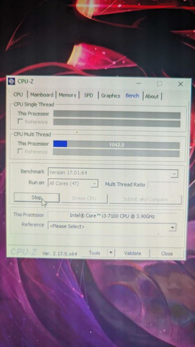 Комплект для ПК: i3-7100 + ASRock H110M-DGS + 8GB DDR4 HyperX