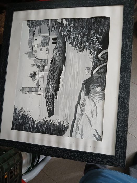 Quadro pintado por Vasco Rodrigues
