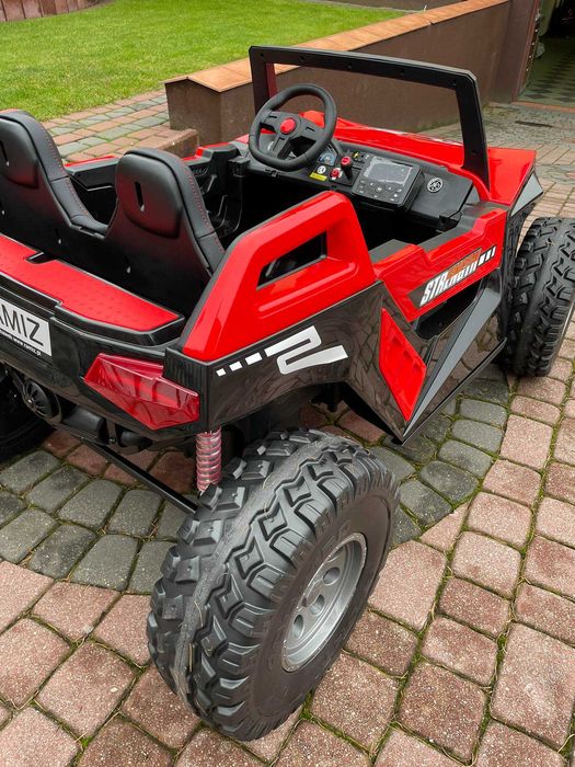 MEGAAUTKA.PL Samochód na akumulator BUGGY 24V dwuosobowy dla 2 dzieci
