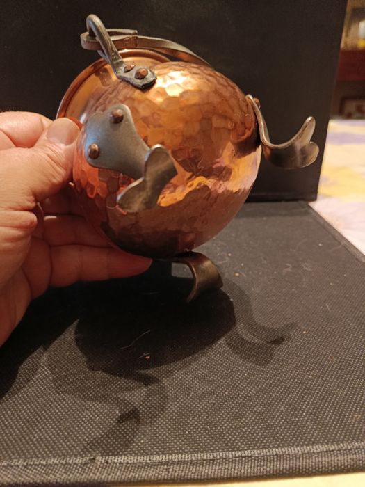 Медный кашпо по.Германии.