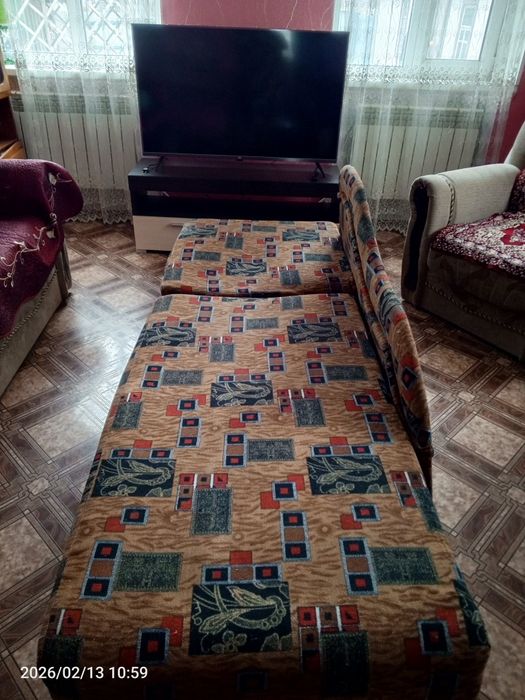 Диван-кровать в нормальном состоянии
