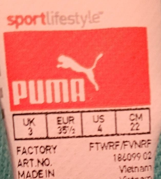 PUMA buty sportowe rozm. 35,5 (22 cm)