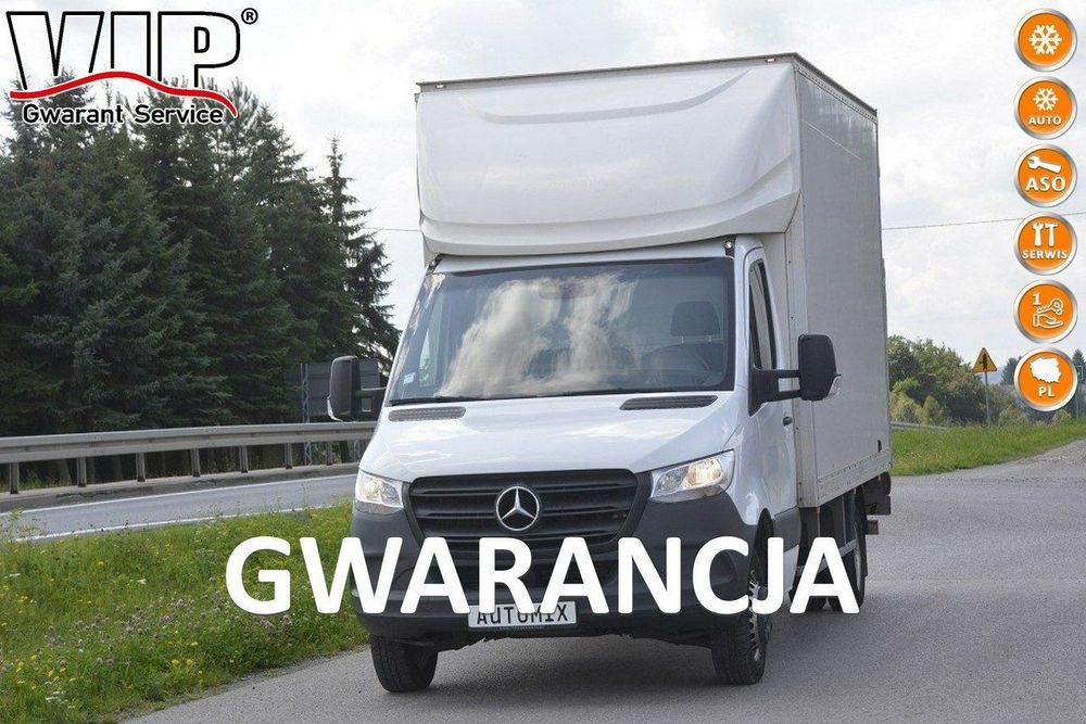Mercedes-Benz Sprinter  2.1 CDI L4H1 kontener winda gwarancja przebiegu bezwypadkowy bliźniak