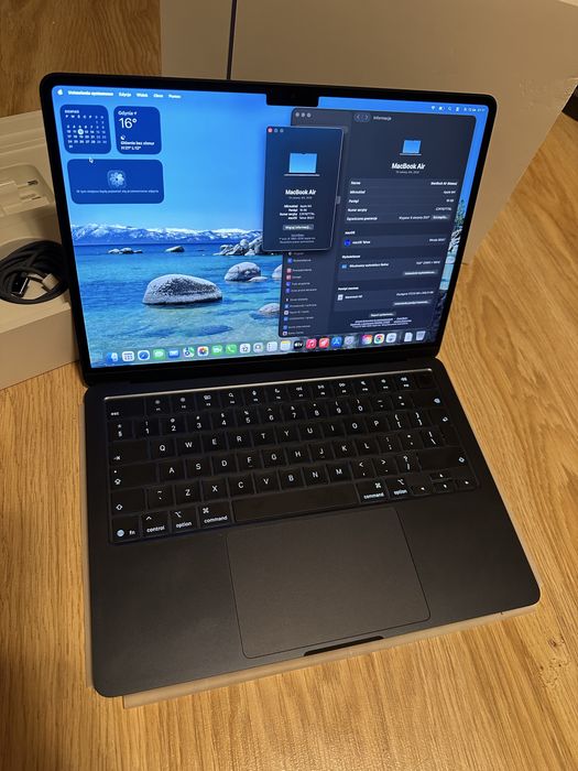 Apple MacBook Air 2025 M4 13,6" 16GB RAM 256GB SSD Midnight Black