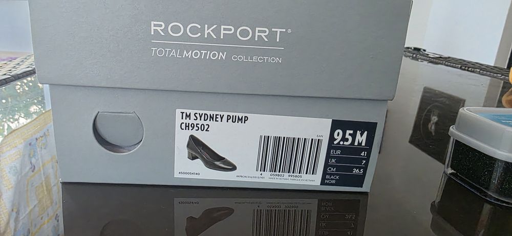 Sapatos classicos pretos (ROCKPORT)