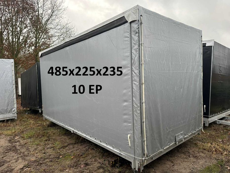 10EP SKRZYNIA ŁADUNKOWA 485x225x235. Zabud paka plandeka NOWA(MONTAŻ)