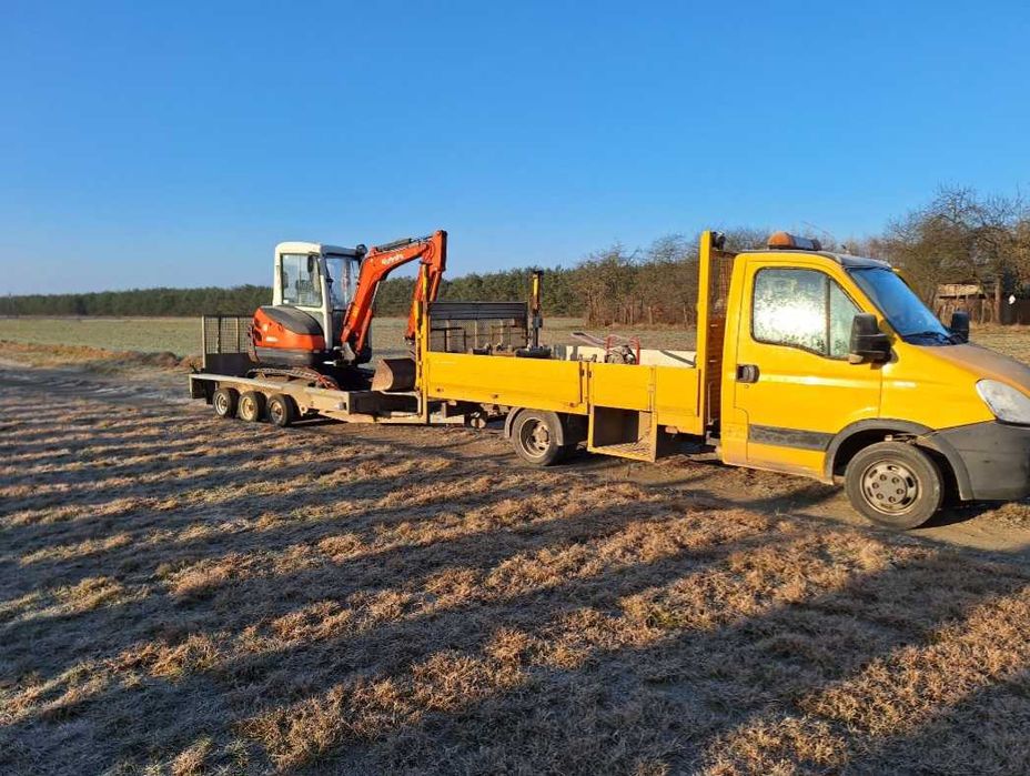 Usługi minikoparką koparką , wozidłem. Roboty Ziemne