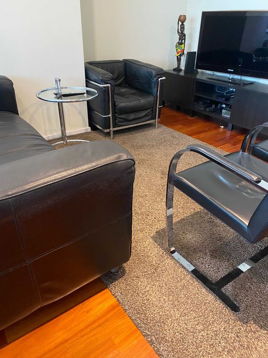 Tapete , pelo curto, cor cinza com 1,70x2,40m