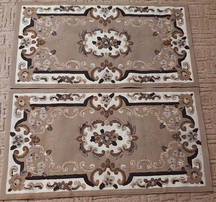 Коврики искусственная шерсть 2шт×59см×110см