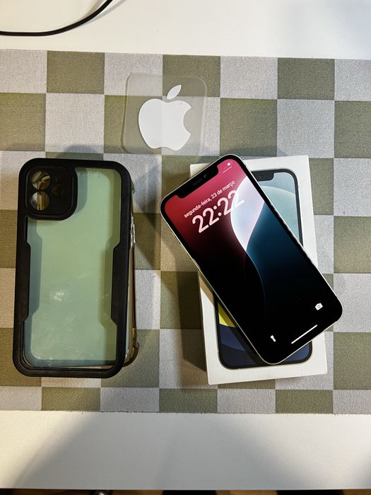 iPhone 12 Verde  - Impecável + Capa (Original)