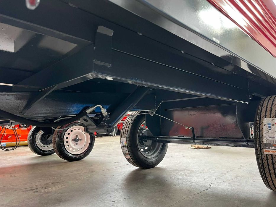 Reboque/Atrelado para mini trator hidráulico NOVO