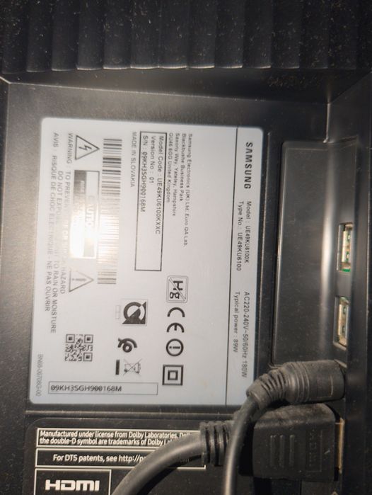 Samsung TV curva 49p