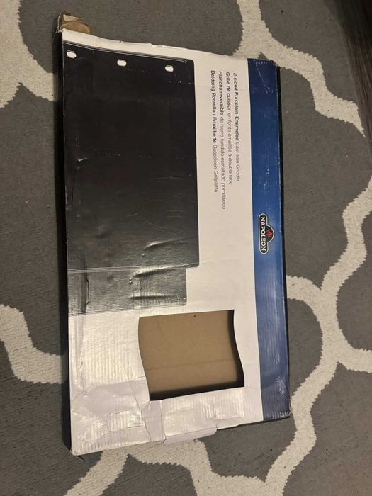 Oryginalna, dwustronna płyta żeliwna emaliowana Napoleon (model 56426)