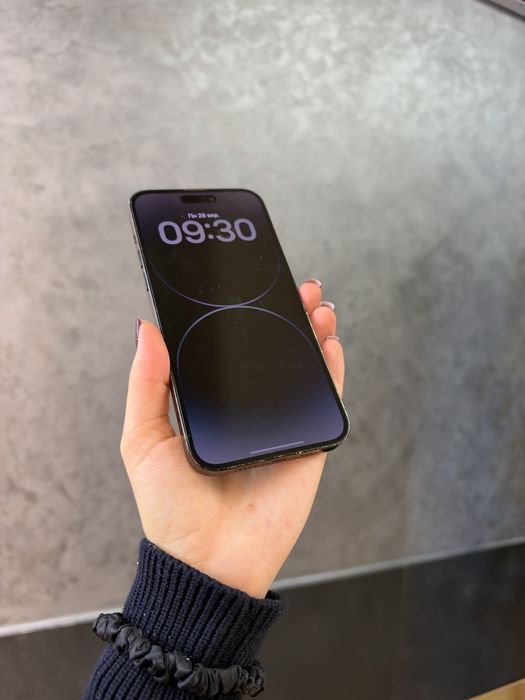 Б/у IPHONE 14Pro Max 128 Space Black Neverlock Костюшка,5 igrand