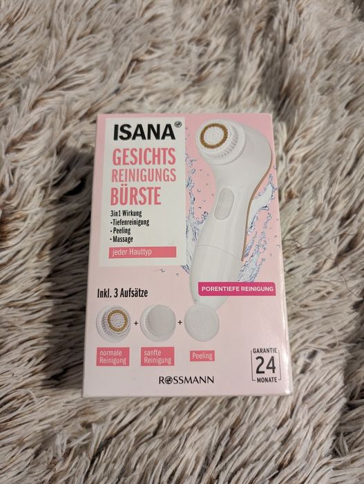 Szczoteczka do oczyszczania twarzy - ISANA