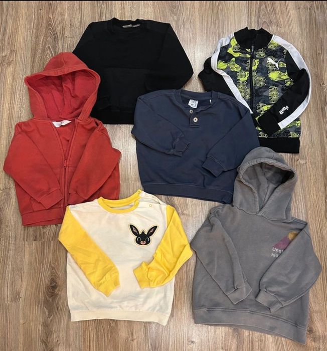 Paka ubrań zestaw ubranek dziecięcych dla chłopca  ZARA  98 104