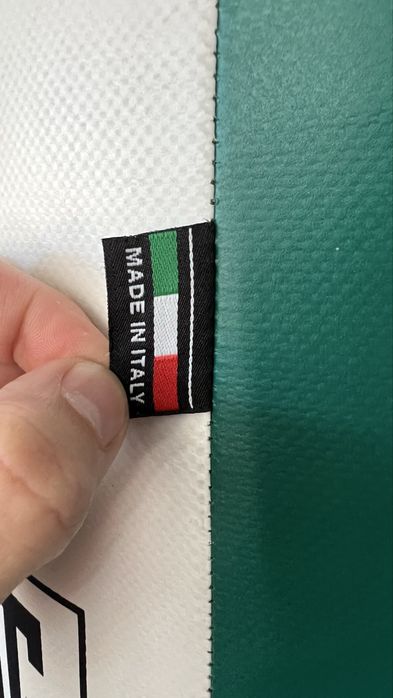 Saco de boxe Leone 1947 branco vermelho verde