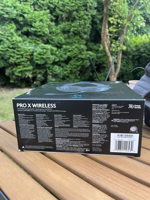 Бездротова ігрова гарнітура Logitech G Pro X Wireless LIGHTSPEED (Нова)