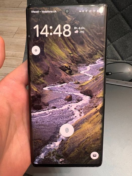 Google Pixel 6 Pro 12/256GB Stormy Black. Neverlock