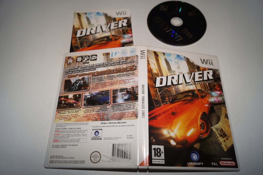 Driver: Parallel Lines Nintendo Wii Pudełkowa