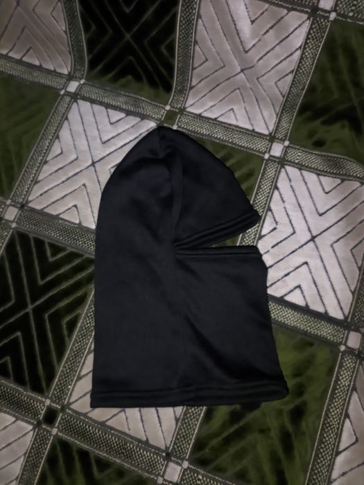 Балаклава зимова флісова, Чорна / Маска балаклава з начосом