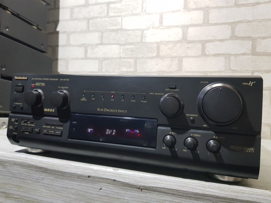 5.1AV Стерео ресивер/підсилювач Technics SA-AX 730 5х100Вт б/у з Німеч
