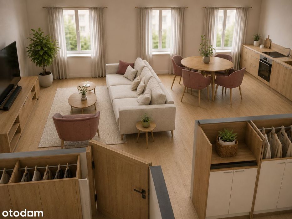 Mieszkanie A.5.1 | 48,50 m² | 2 pokoje | 5. piętro | Złota 71