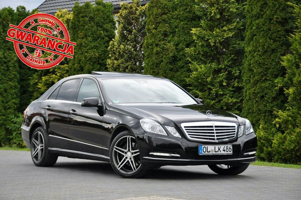 Mercedes-Benz Klasa E 3.0CDI(265KM)*Lift*Bi-Xenon*Led*Navi*El.Fotele*Welur*I Wł*Szyber*Alu18
