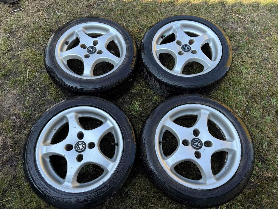 koła alu felgi opony 195/50 15 32V Citroen komplet