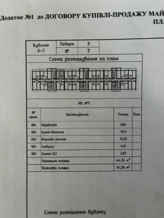 Продаж квартири Нова Англія