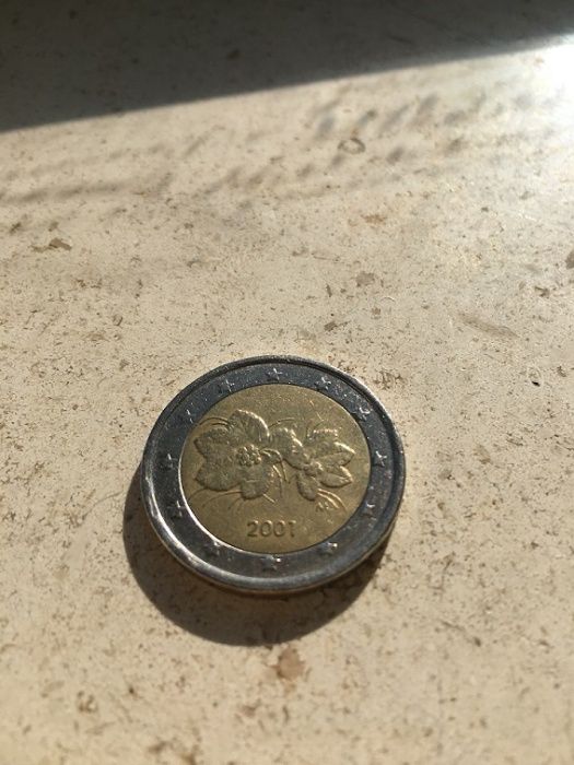 Moeda 2 Euros Escassa