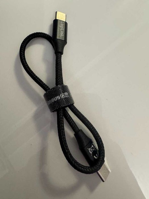 LogiLink - Wytrzymały Pleciony Kabel USB-C do USB-C PD