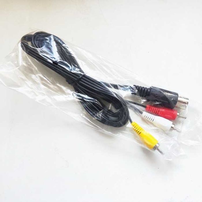 Cabo Av Sega Megadrive 1 e Genesis 1  Novo e embalado