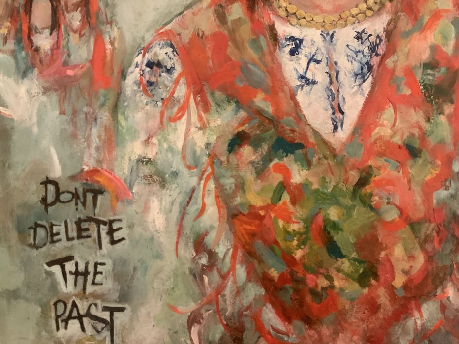 Pintura óleo Tela de Adrianne Silva c/ certificado