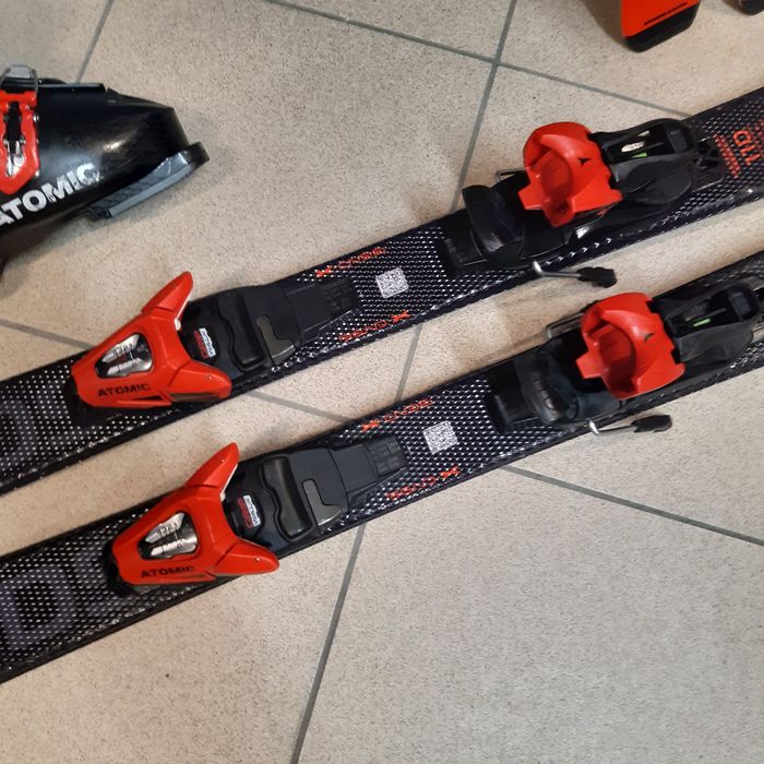 narty Atomic Redster J2 110cm+buty Atomic 21.5cm