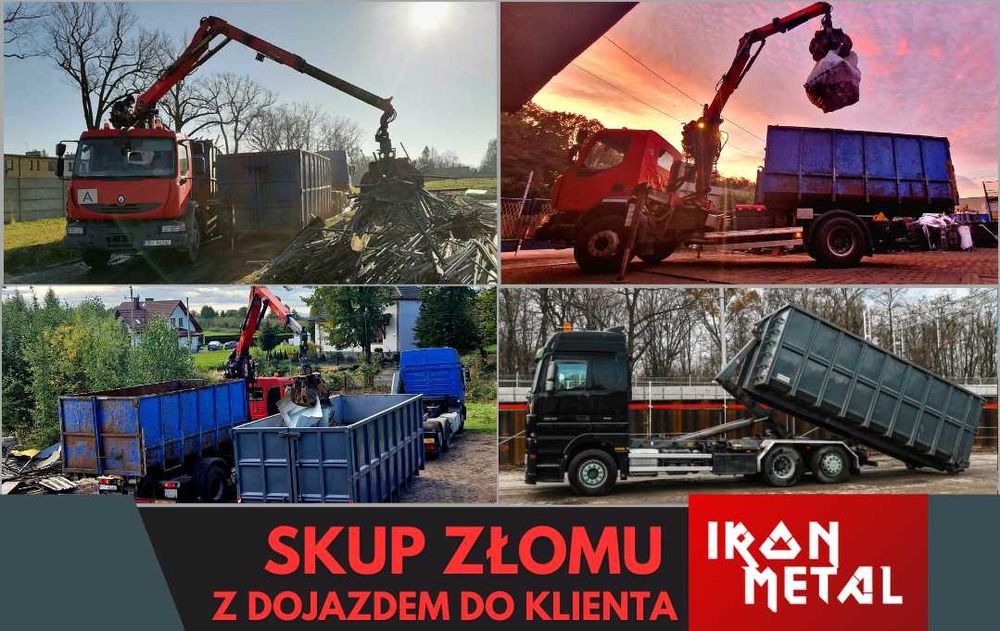 IRON METAL - Skup złomu z dojazdem do klienta - Transport HDS