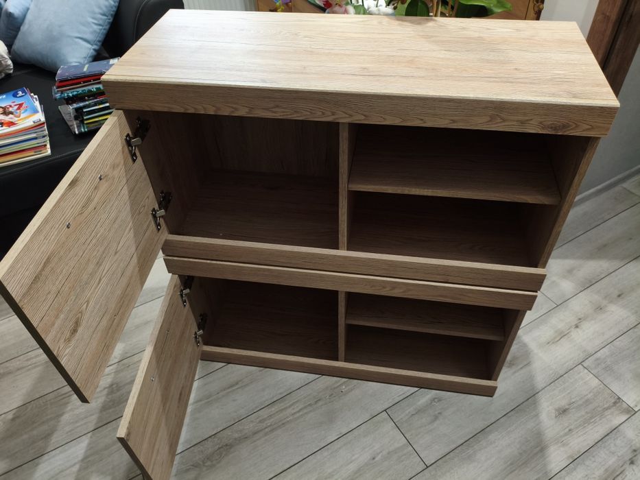 Szafka na buty dąb sonoma. Jak Nowe, skręcone