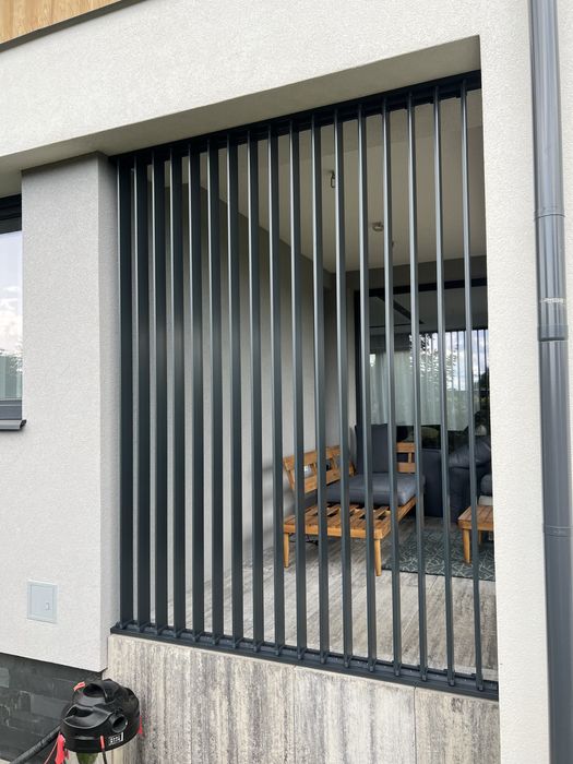 Żaluzje tarasowe producent altany, werandy, pergole tarasy Montaż