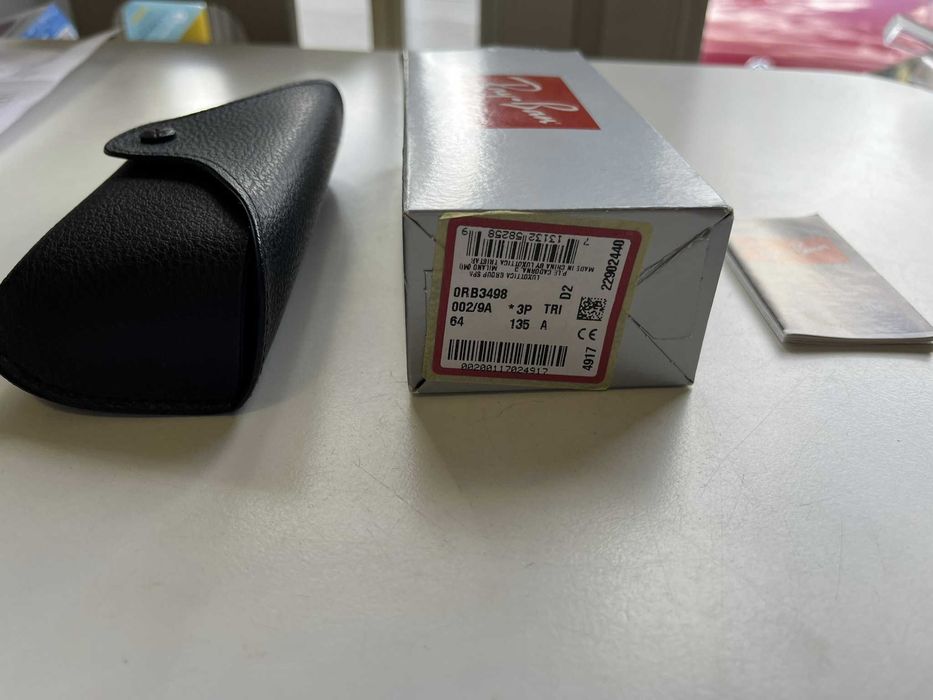 Okulary Ray-Ban RB3498 002/9A Polarized 64-17-135