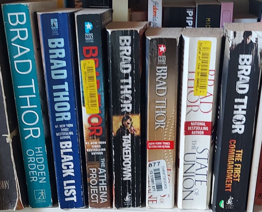 Brad Thor, 7 książek w języku angielskim
