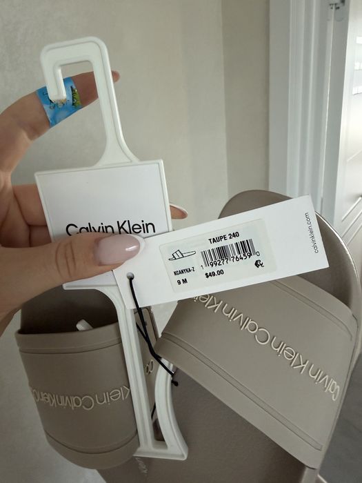 Тапки Calvin Klein us 9 на 26 см
