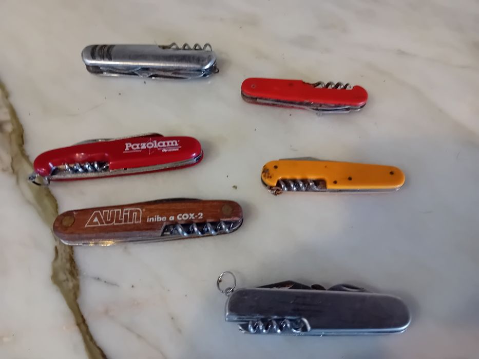 Conjunto de 6 Canivetes