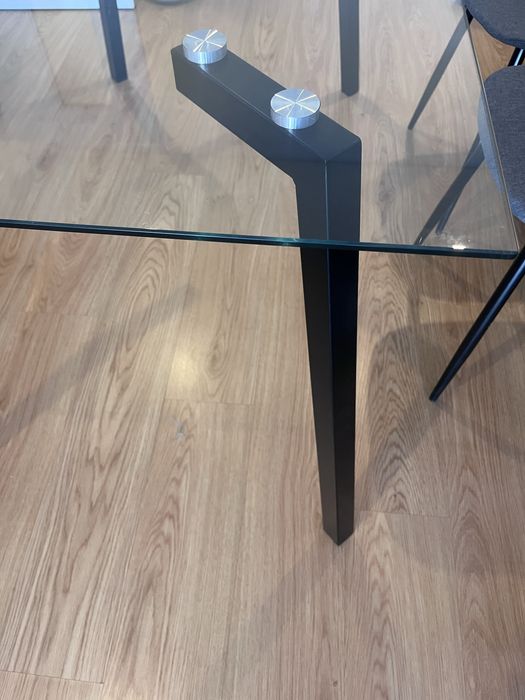 Mesa jantar de vidro