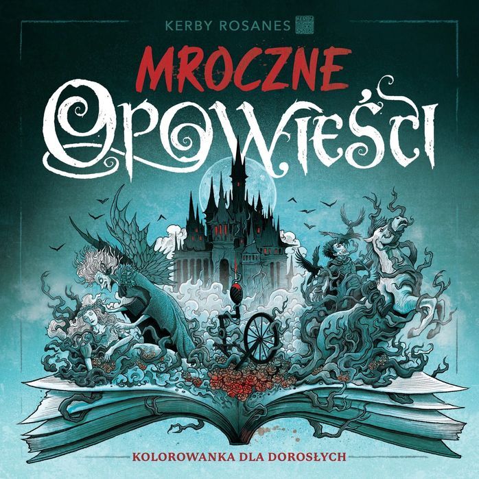 Mroczne opowieści. Kolorowanka dla dorosłych. Liber. Nowy Produkt