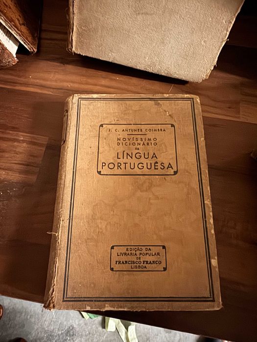 Livros Antigos - Dicionários e outros