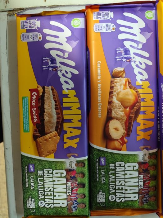 Tablet de chocolate milka 250g