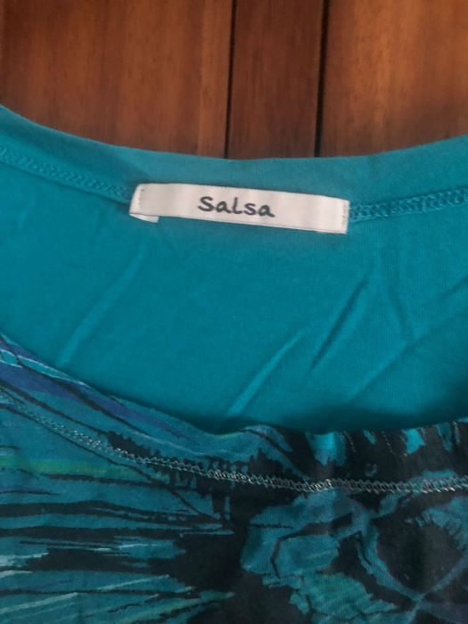 Blusa Azul da Salsa