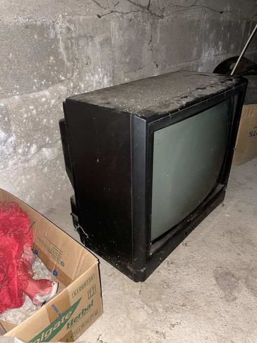 Vintage Philips Txt Fsq Vision Colour TV