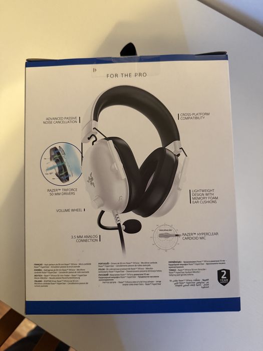 Headset Razer BlackShark V2 X com Garantia